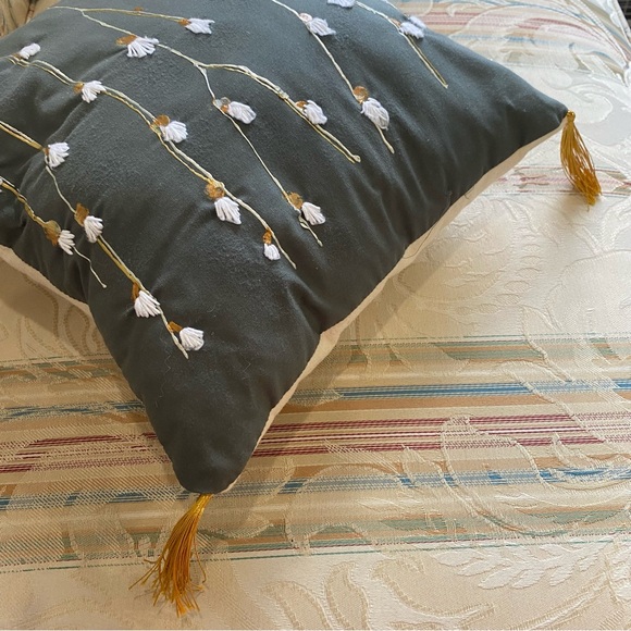 Handmade Embroidered Pillow - Picture 5 of 10